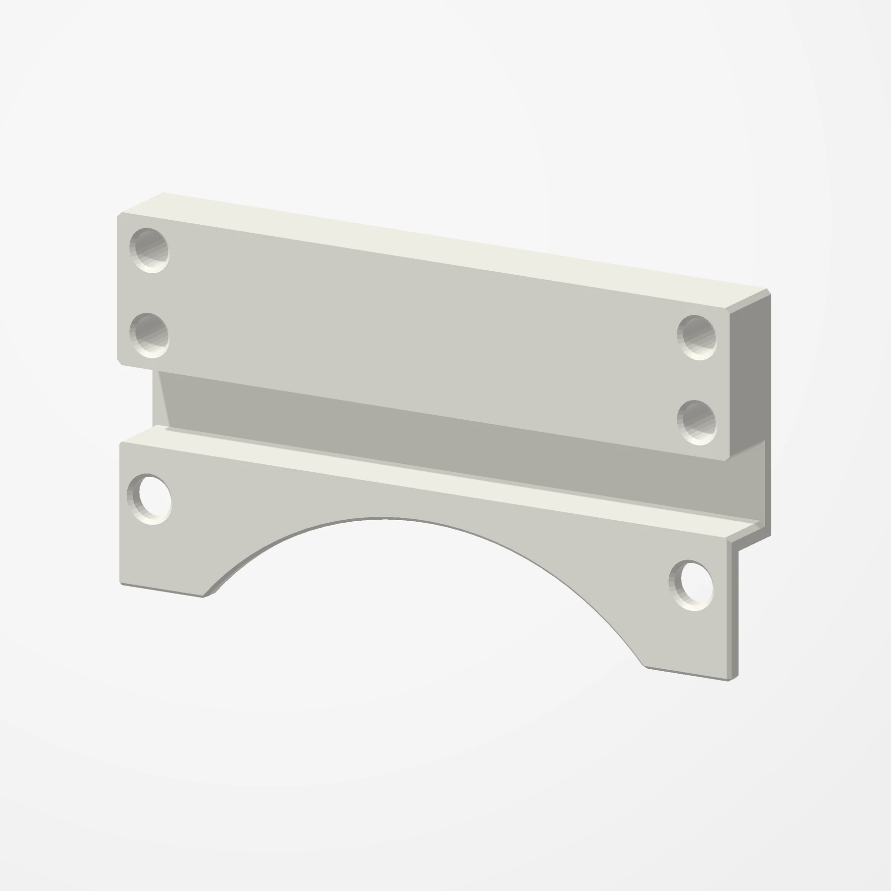 Lian Li A3 80 mm Fan Bracket: Bracket