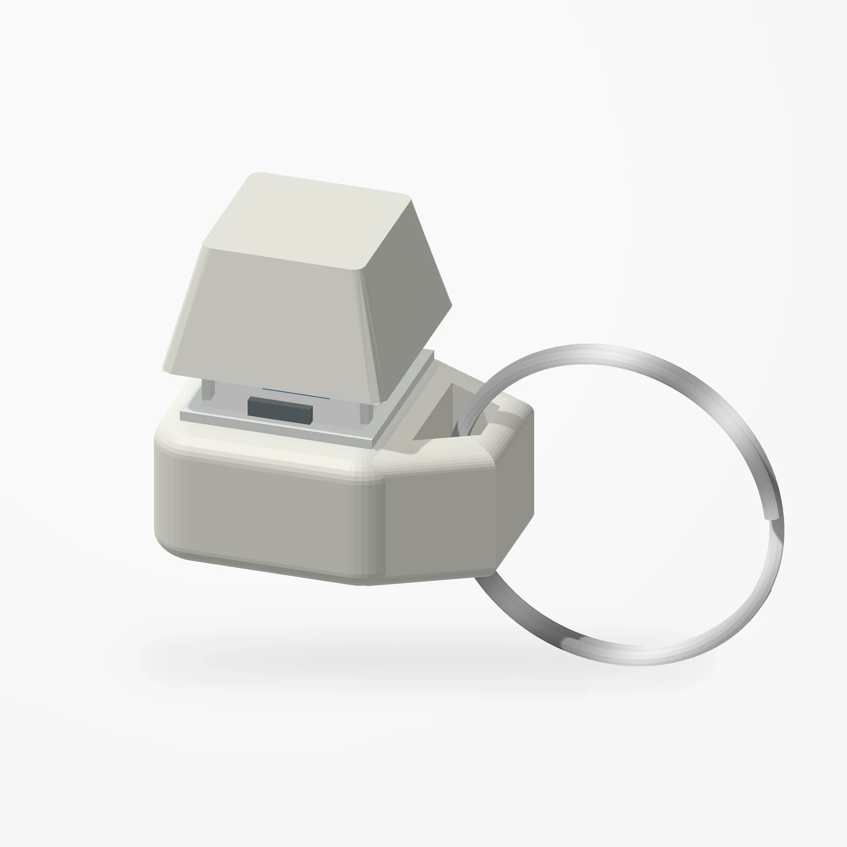 Clicky Fidget Keychain: 1 key / Press