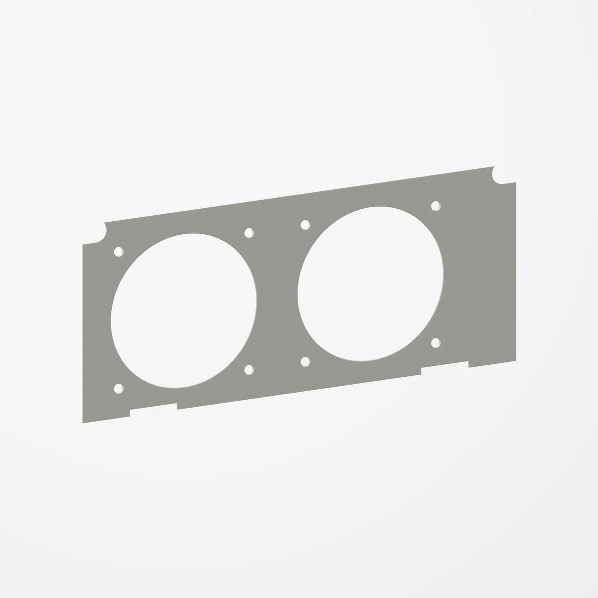 Jonsbo N4 92 mm fan adapter: Adapter