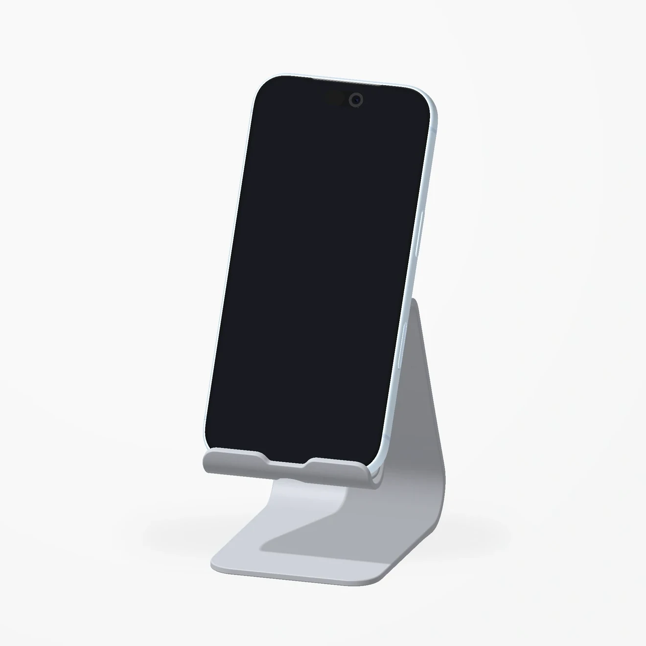 Minimal Smartphone Stand: With phone
